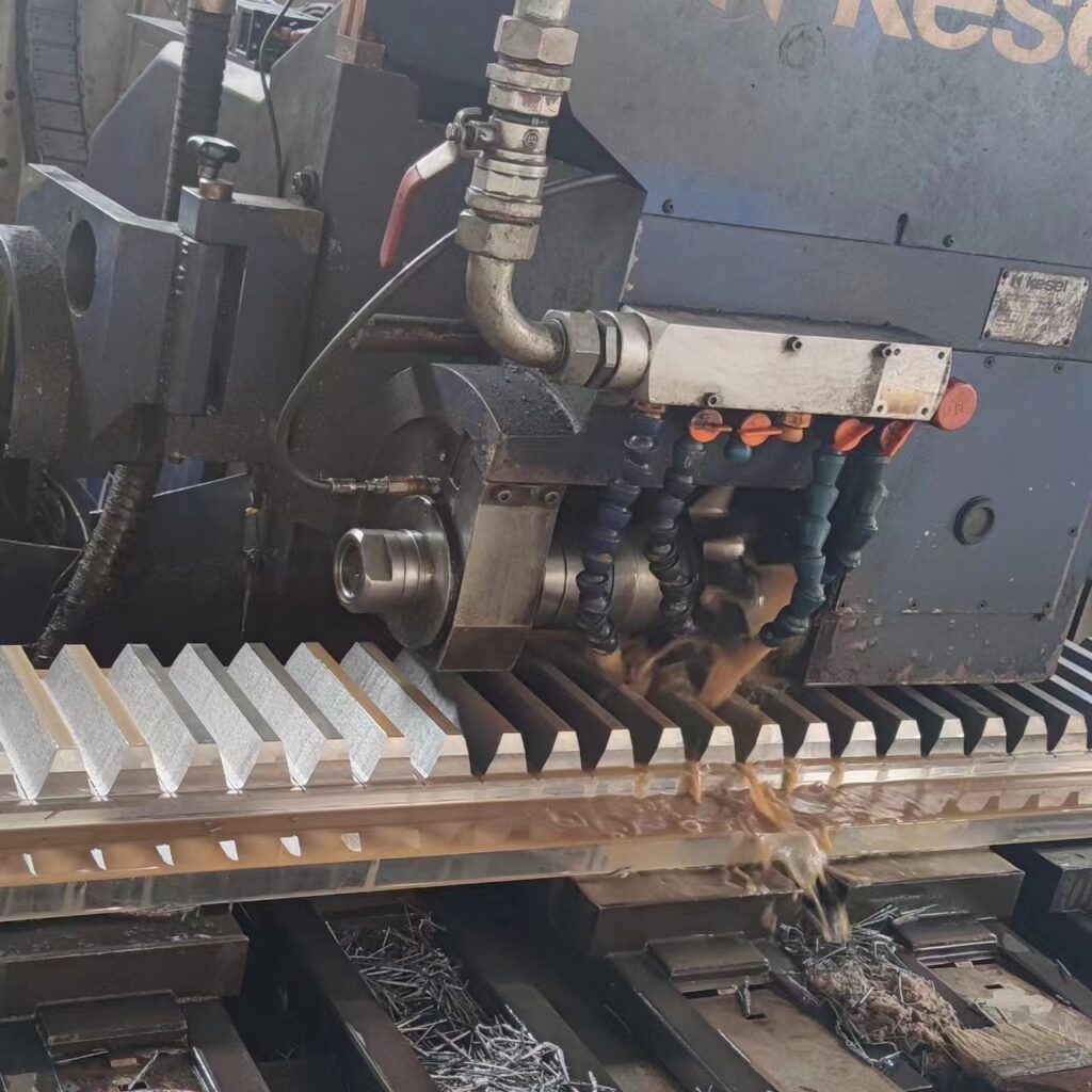 CNC gear rack milling machine for industrial transmission rack production