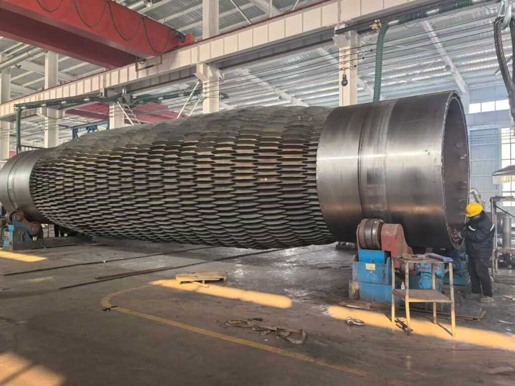Custom girth gear spare parts for cracking furnace equipment