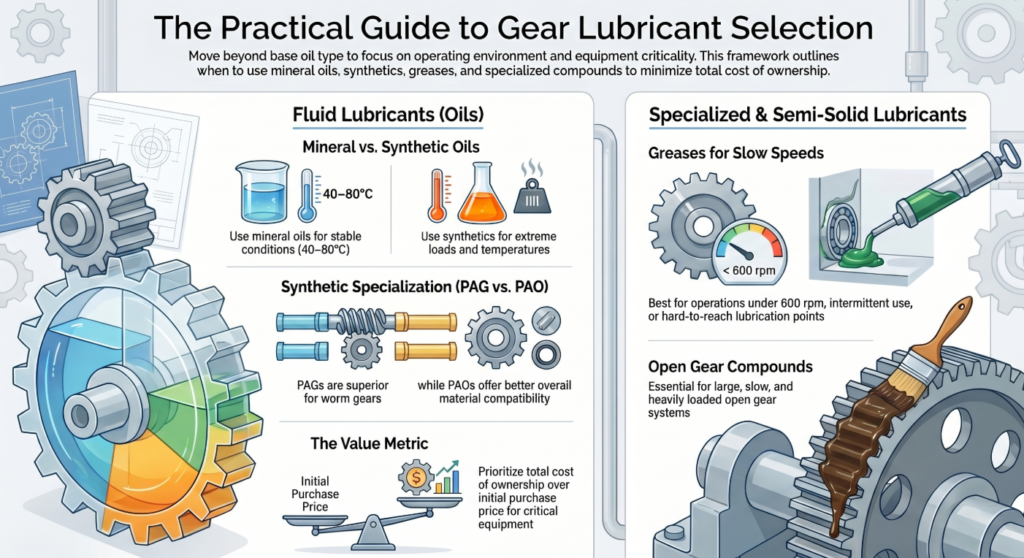 heavy equipment lubrication worm open gear grease