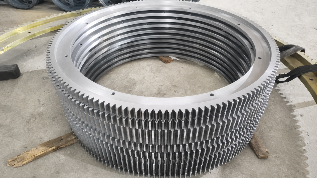 external‑tooth slewing ring gear for construction machinery