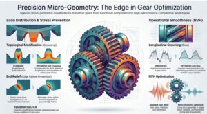 gear topological crowning load optimization