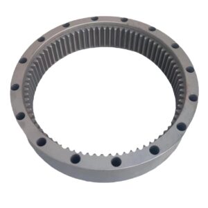 Large forged girth gear used on rotary dryer and rotary kiln