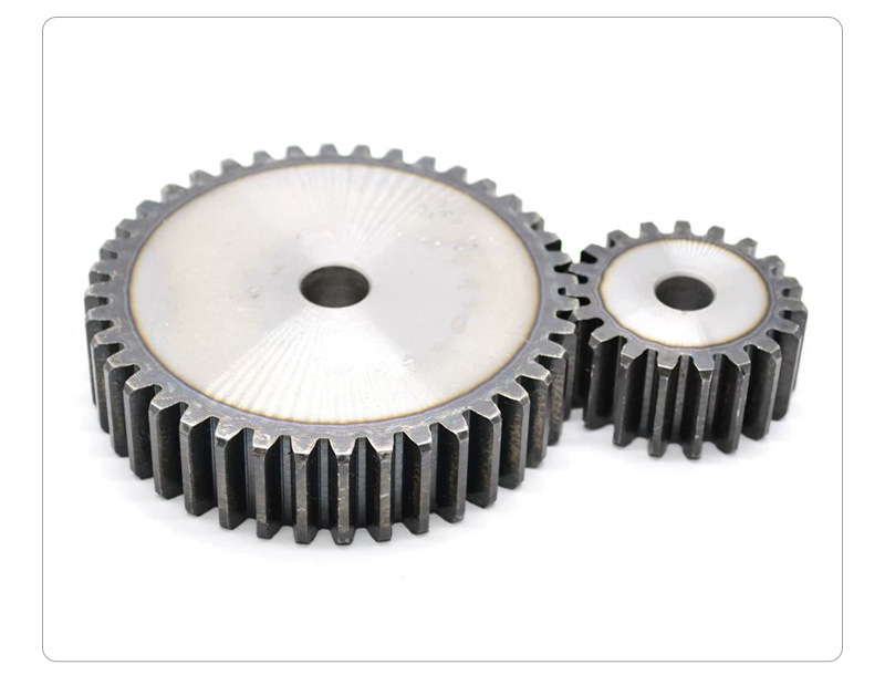 Custom industrial spur gear used for reducers, mining machinery and heavy‑duty transmission equipment.